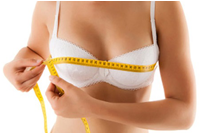 prise de mesures seins